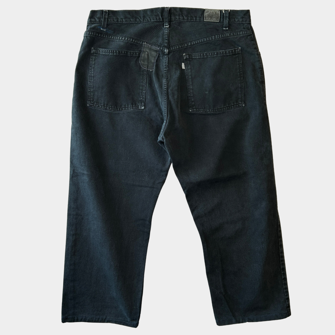 00's Levi's Silver Tab シルバータブ"Loose Fit" デニムパンツ 黒(38×30)/B2605