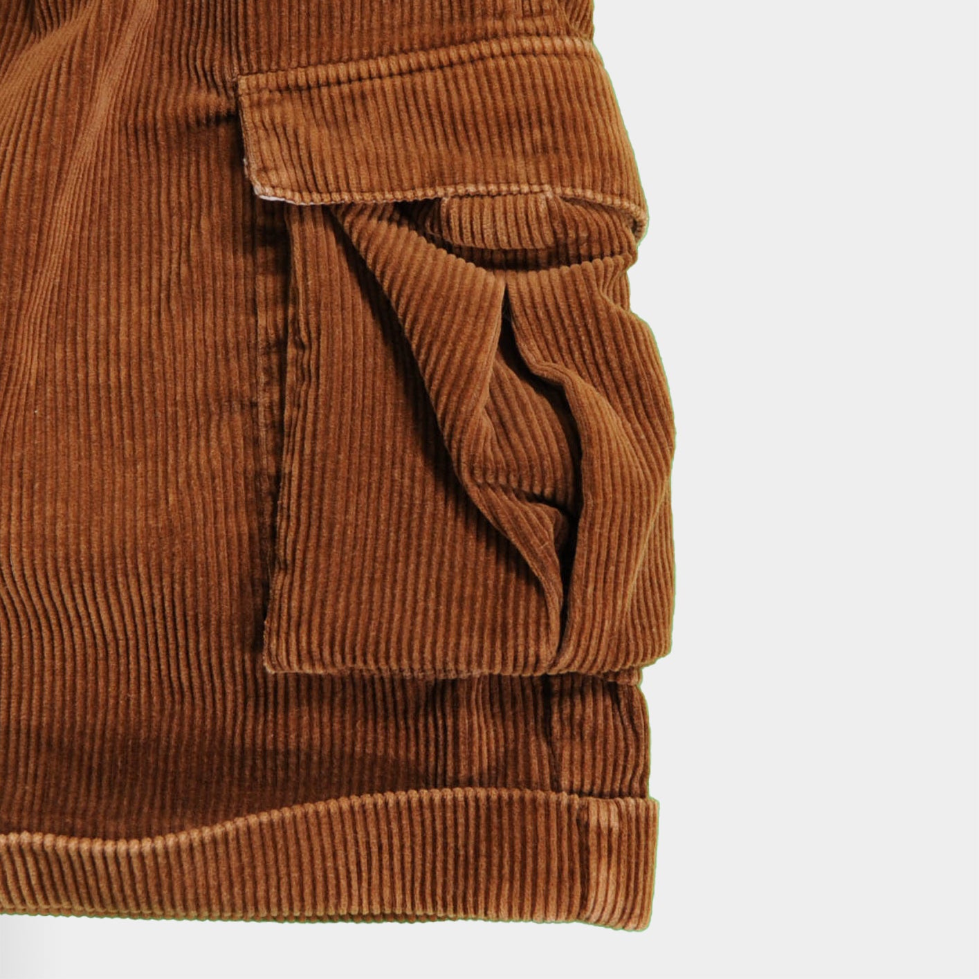 Polo by Ralph Lauren コーディロイ カーゴハーフパンツ 茶(34)/A3905P-SO