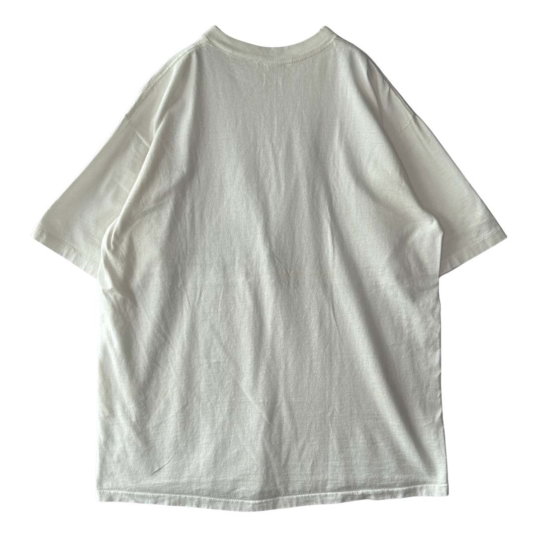 90's KNOCK IT OFF I'M A FRENCH FRY!!! ポテト イモムシ Tシャツ 白 (サイズ不明)/B2750T-SO