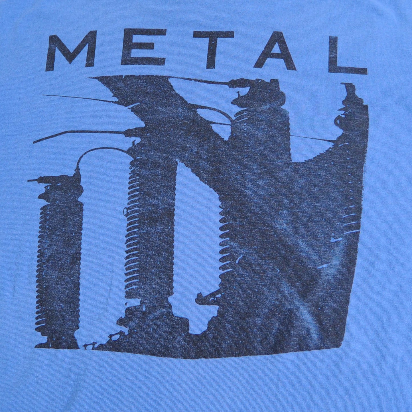 R.E.M. EARTH AIR FIRE WATER METAL ツアーTシャツ 青 (不明)/A3618T-SO