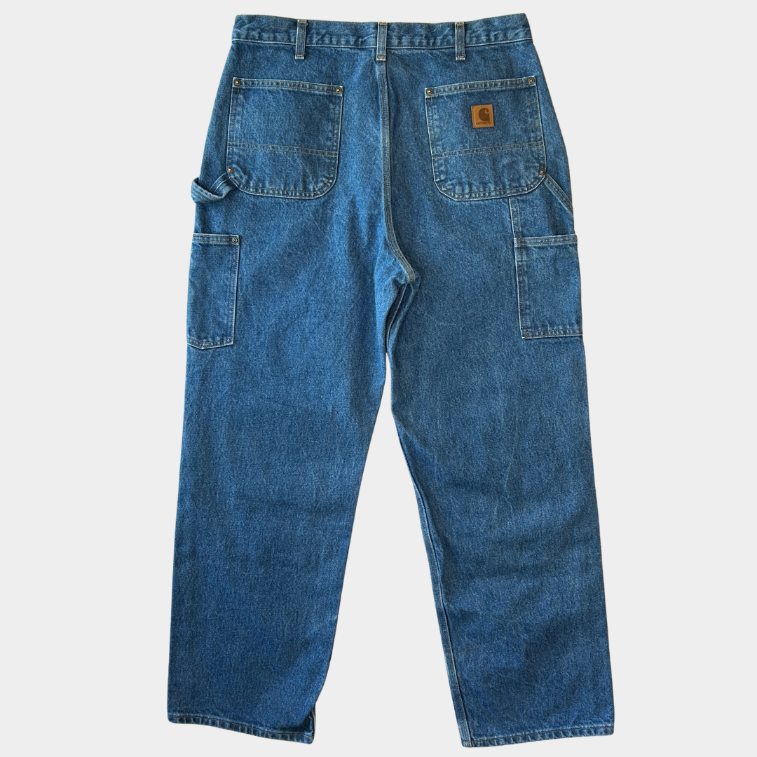 00's Carhartt ダブルニーデニムパンツ Loose Fit B73-DST(36×32)/B2637P-SO