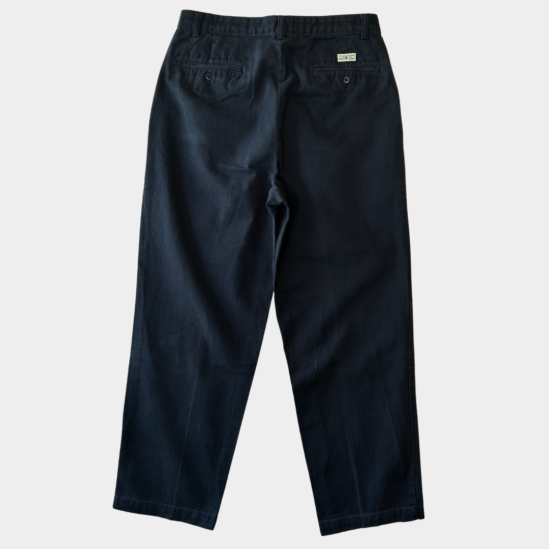 Polo Ralph Lauren ラルフローレン ポロチノ 2タックチノパン ネイビー(32×30)/B1329P-SO