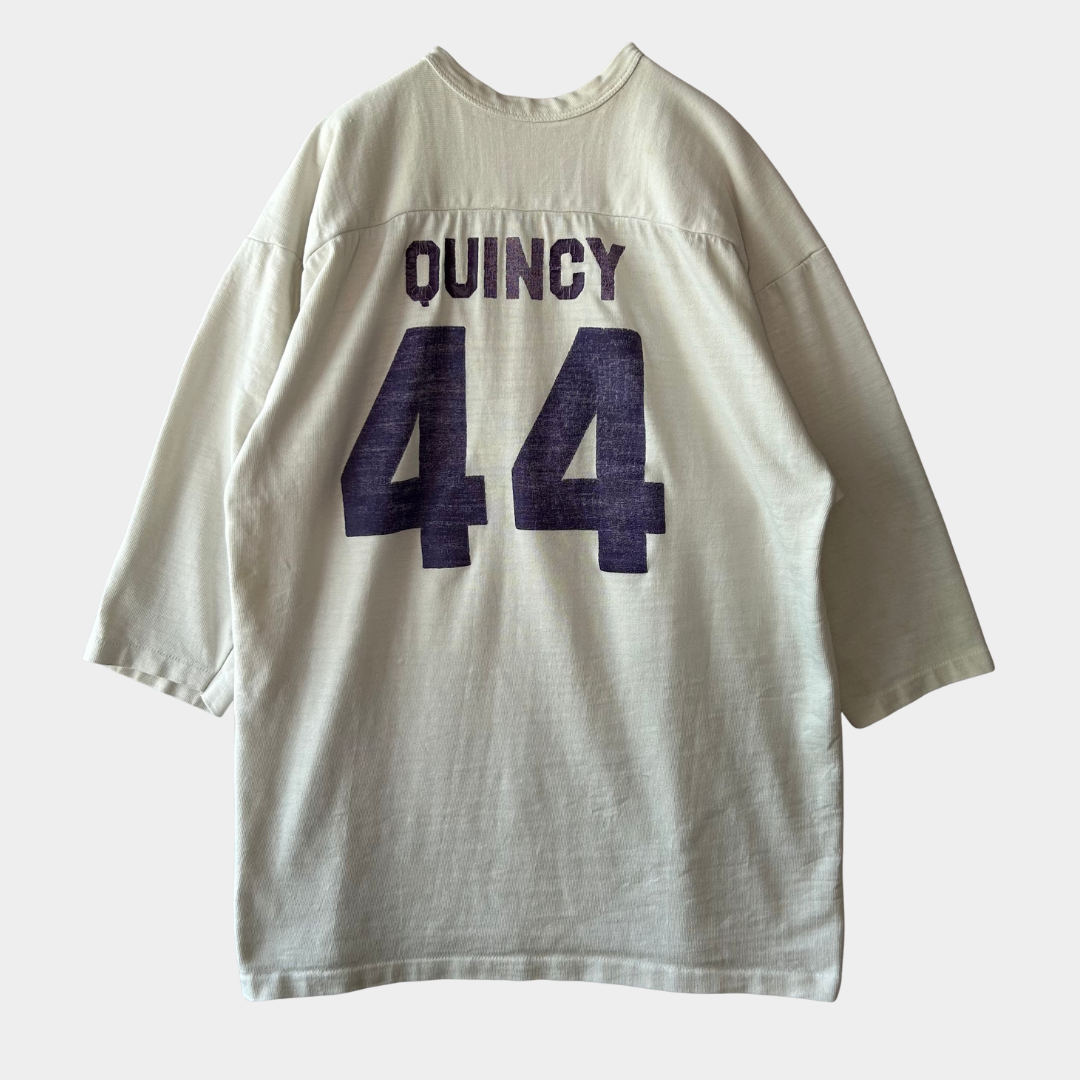 "COW BOY BAND" football T-shirt フットボール Tシャツ ホワイト (不明)/A7215T-SO