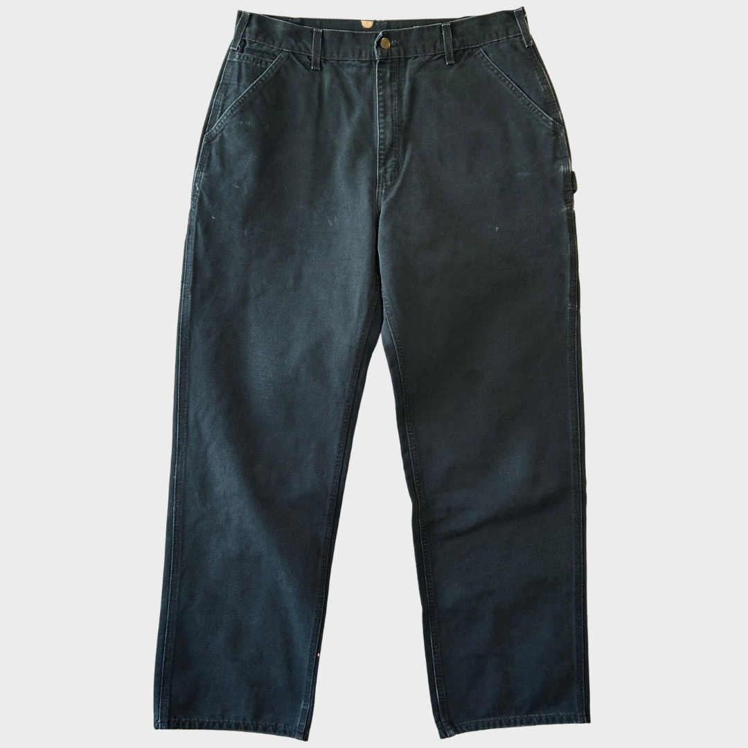 00's Carhartt カーハート ペインターパンツ 黒 (サイズ不明)/B1015P-SO