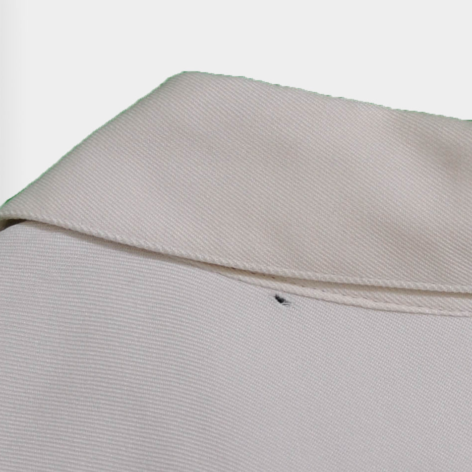 Nat Nast 半袖シャツ 刺繍 白 (XL)/A3712SH-SO