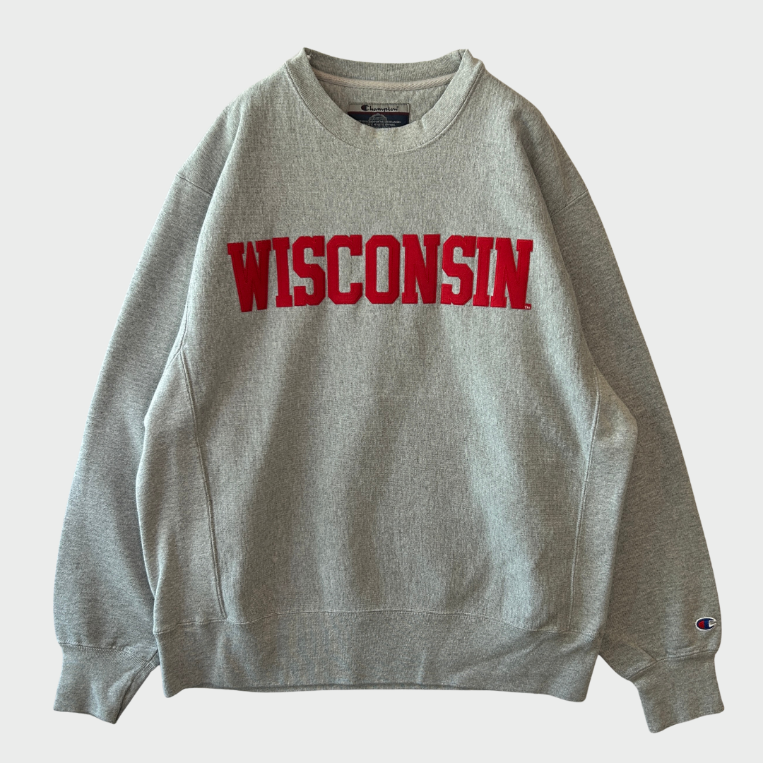 【レア!】Champion 復刻カレッジスウェット 中古・古着通販】Champion REVERSE WEAVE (チャンピオンリバース