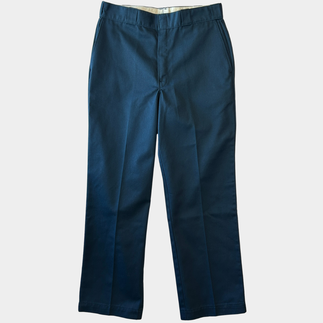 90's Dickies ディッキーズ 874 ワークパンツ USA製 ネイビー(34