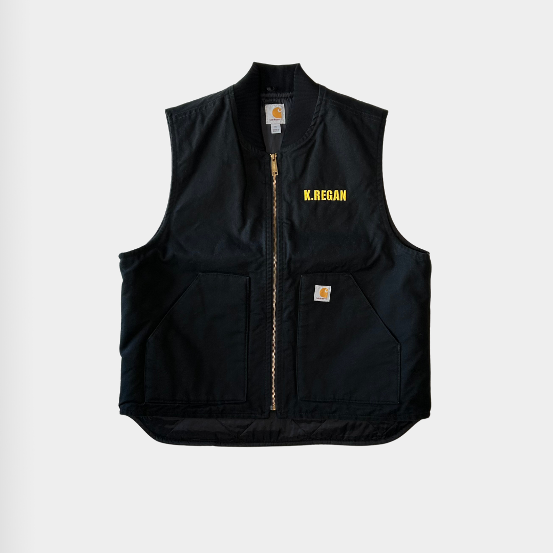 00's Carhartt カーハート ダックベスト V01-BLK(XL-Regular)/B0893V 00's Carhartt カーハート ダックベスト V01-BLK(XL-Regular)/B0893V