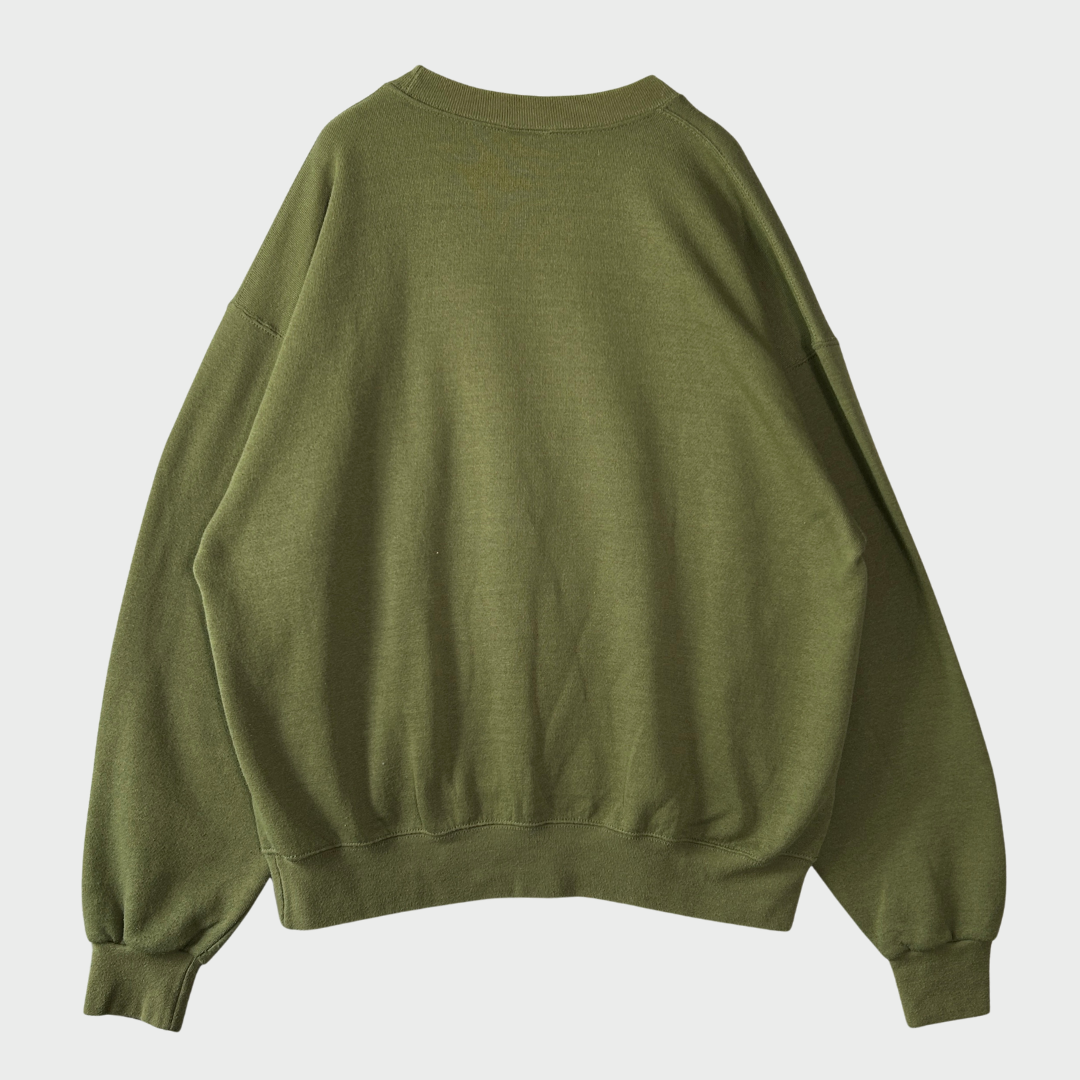 90's USMC ミリタリースウェット カーキ (XL)/A7941S-SO