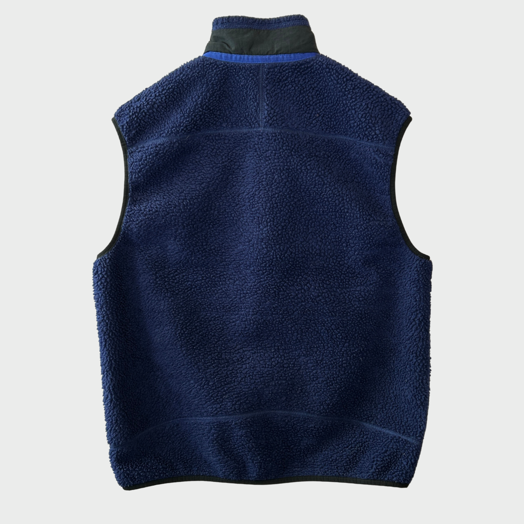 00's Patagonia retro x vest パタゴニア レトロ X ベスト フリース ネイビー (L)/A1537V-SO