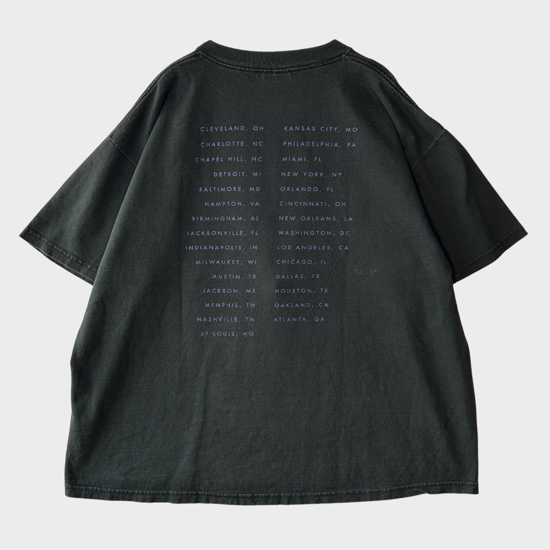 90's All Sport KING COMEDYツアーTシャツ 黒 (XL)/A7591T-SO