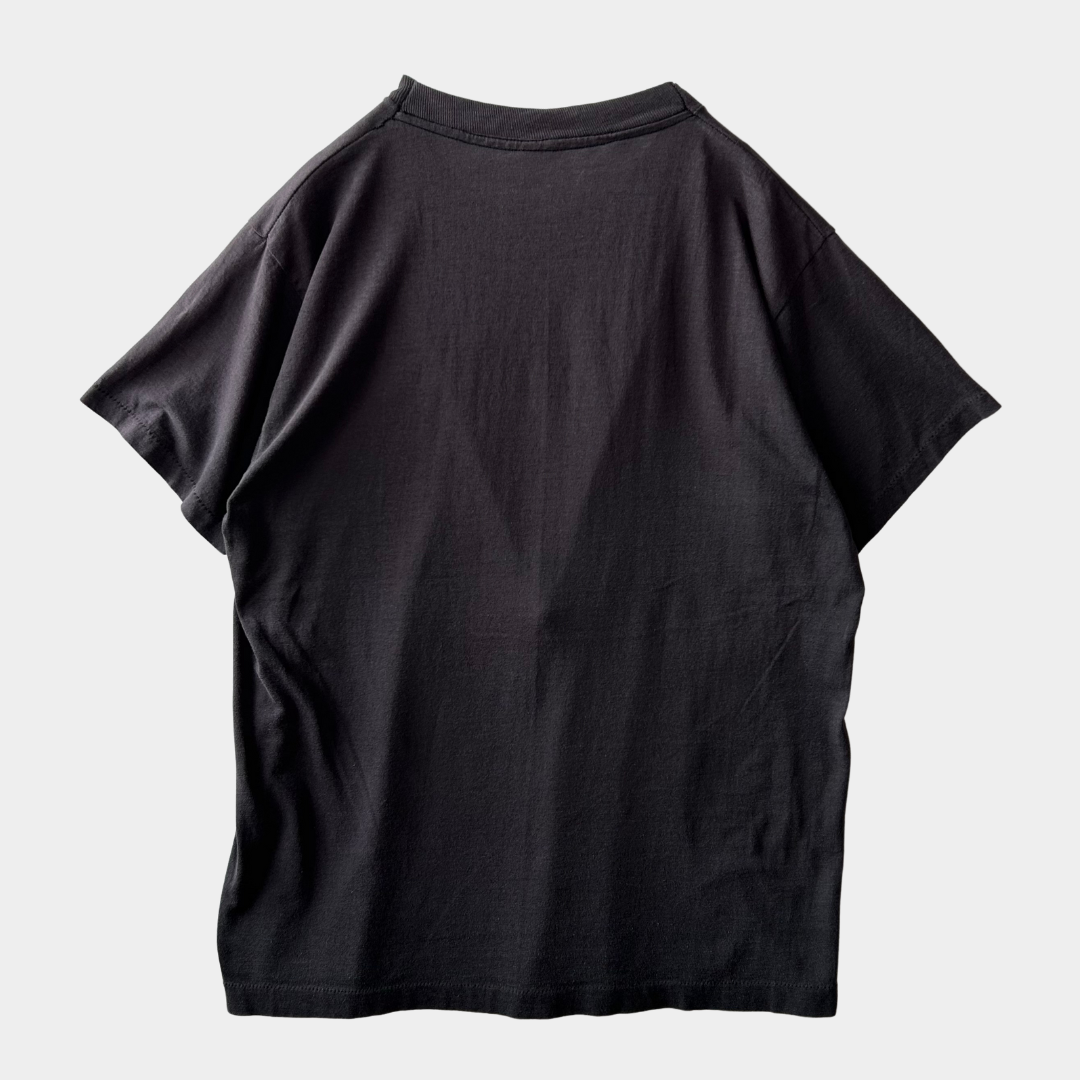 80's Miller ガーフィールド Tシャツ ビール企業Tシャツ 黒(サイズ不明)/A6391T-SO