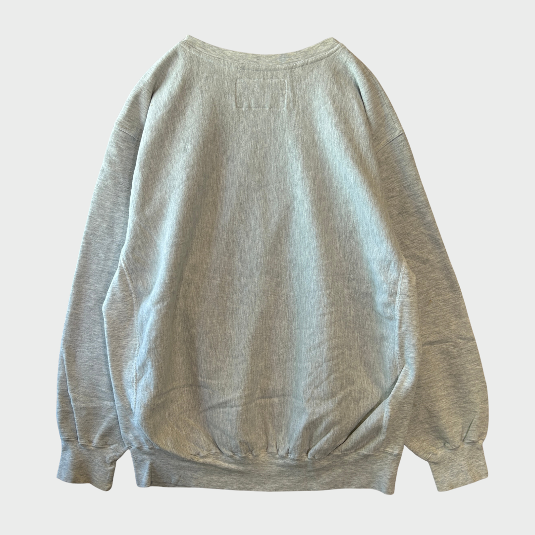 00's Champion "Indiana University" リバースウィーブ カレッジスウェット 白 (XL)/A2143S-SO