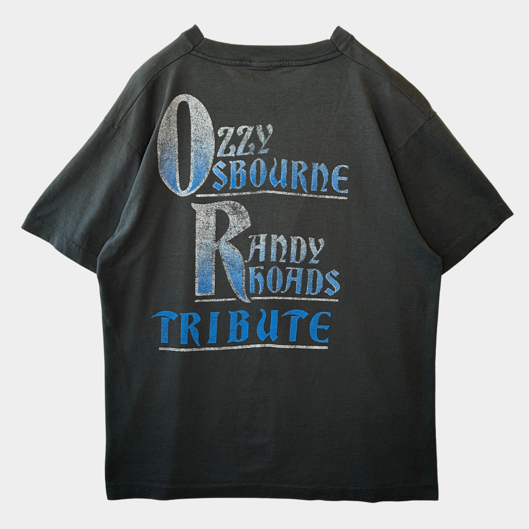 80's Ozzy Osbourne&Randy Roads”トリビュート〜ランディ・ローズに捧ぐ”プロモTシャツ/A7506T-SO