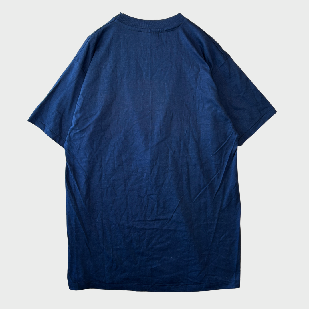 80's Hanes "HILL STREET BLUES" ドラマTシャツ 青 (L)/A7266T-SO