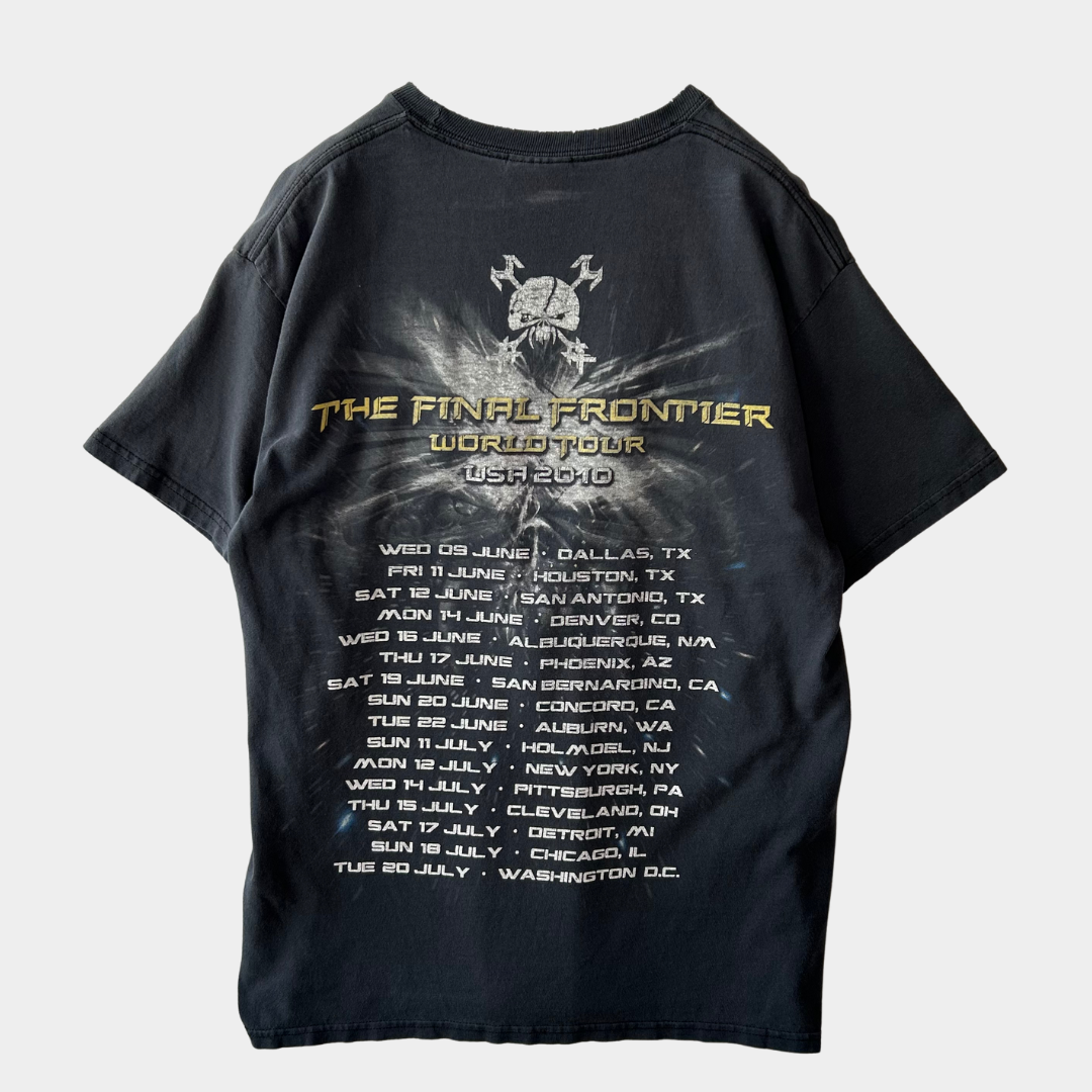 00's IRON MAIDEN アイアンメイデン ツアーTシャツ 黒(M)/A6480T-SO