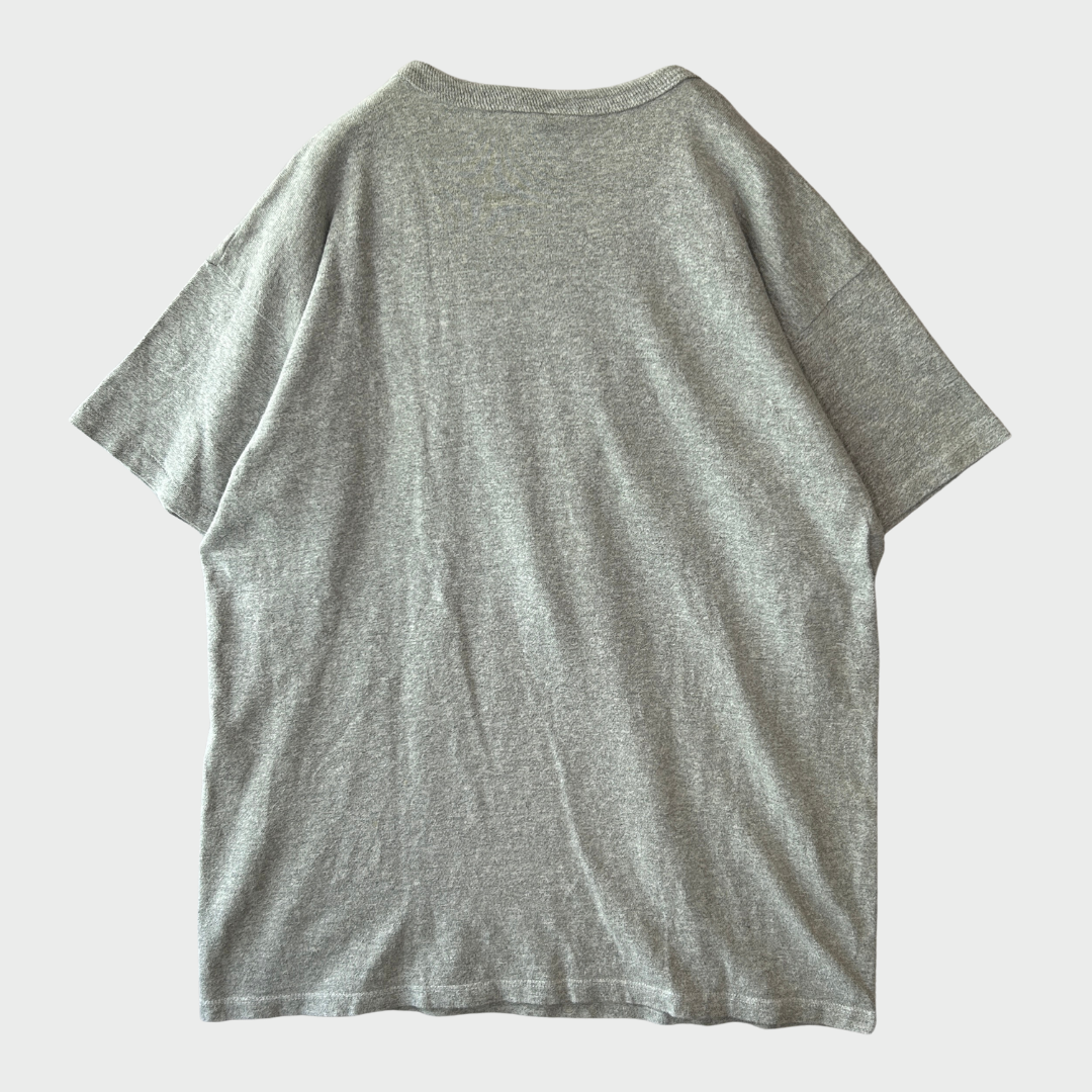 90's Champion 無地Tシャツ グレー (XL)/B2793T-SO