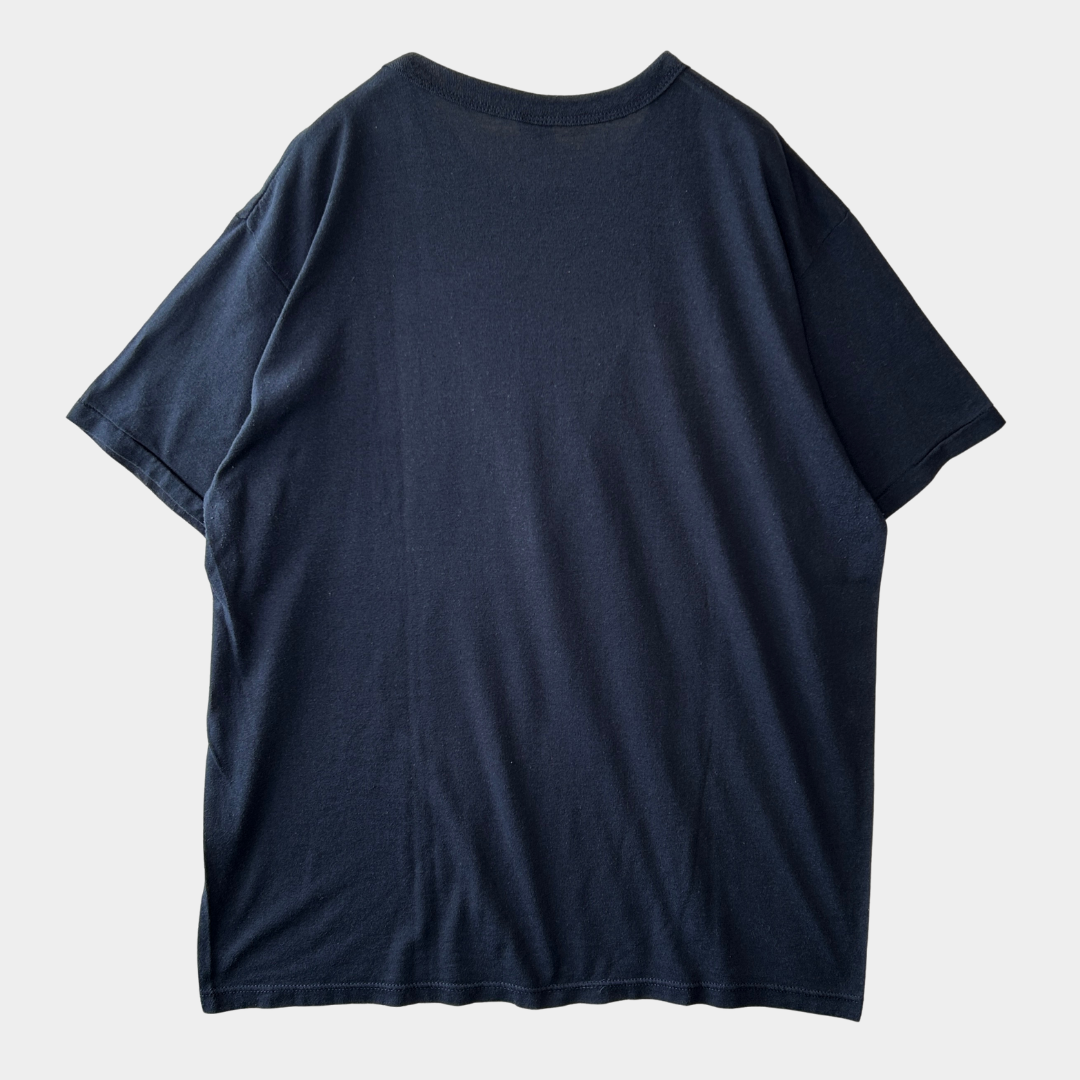 80's Champion RUTGERS Tシャツ 紺(XXL)/A2807T-SO
