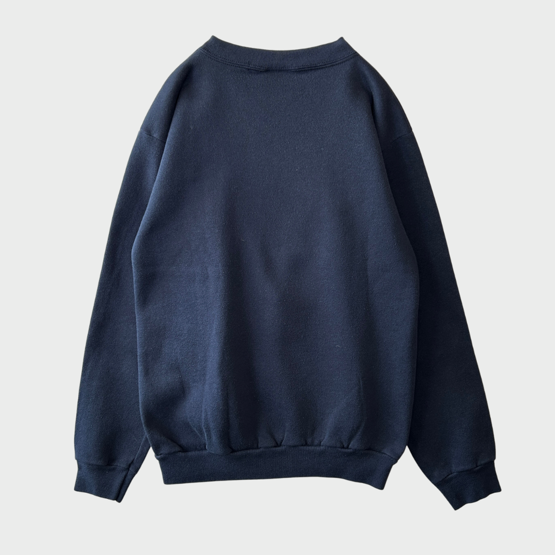 90's TNT バックスバニー プリント スウェット ネイビー XL /B0370S-SO