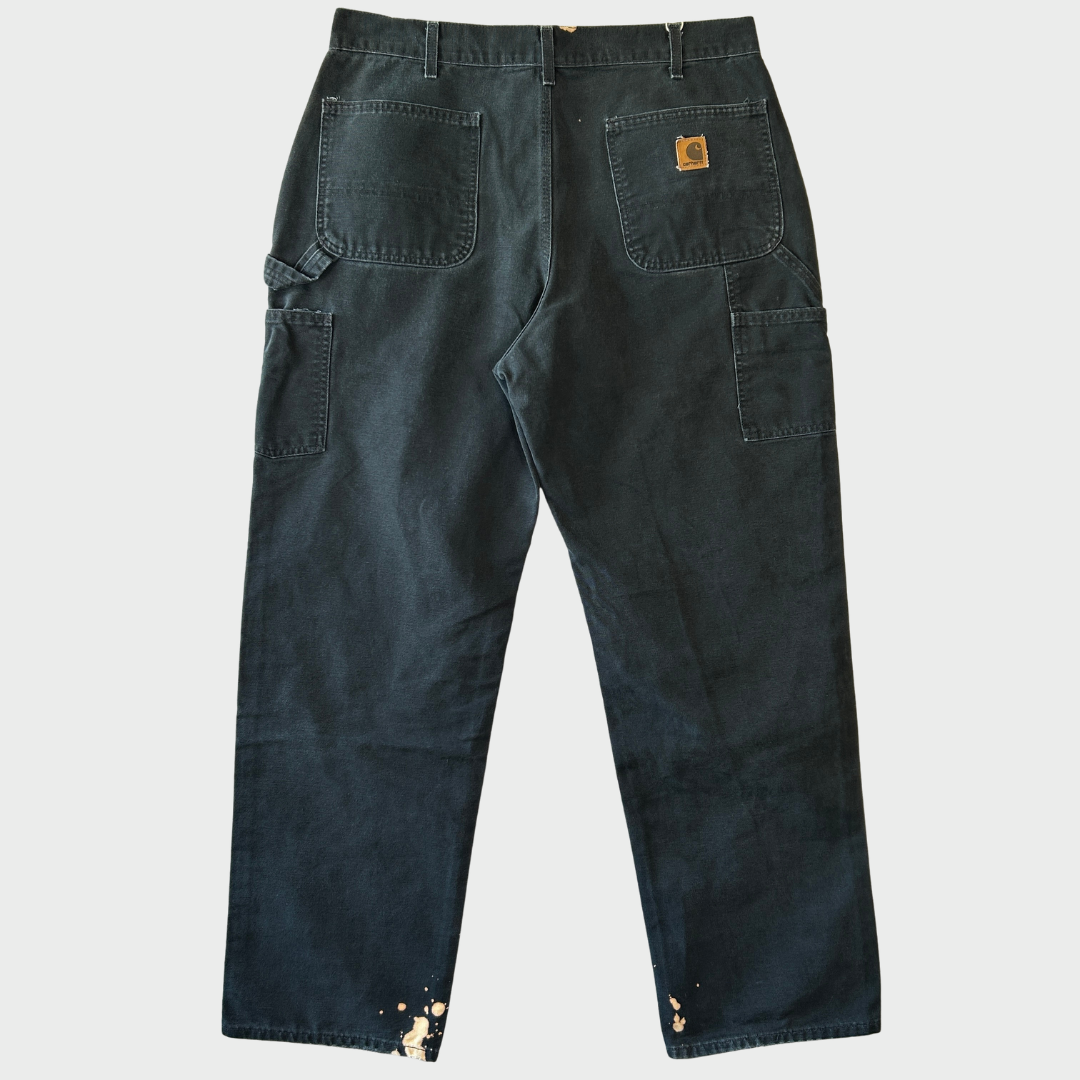 00's Carhartt カーハート ペインターパンツ 黒 (サイズ不明)/B1015P-SO