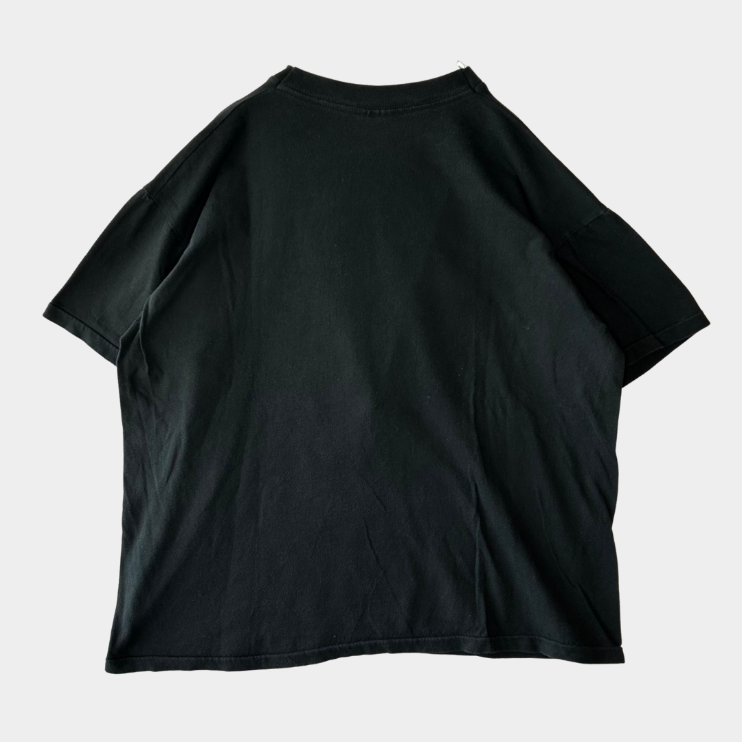 90's Caribbean Dream POW MIA "YOU ARE NOT FORGOTTEN" Tシャツ ブラック (L)/A7248T-SO