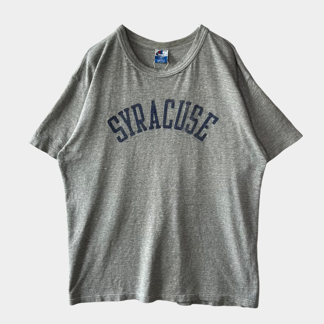 90's champion カレッジ Tシャツ "SYRACUSE" (L)/A6300T-SO