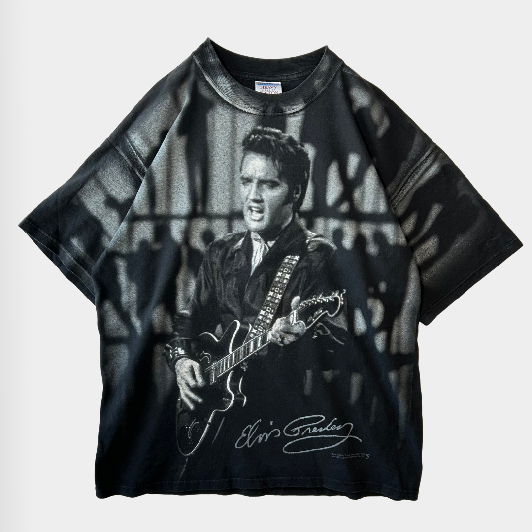 00's Elvis Presley フルグラフィック Tシャツ (XL)/A3804T-SO