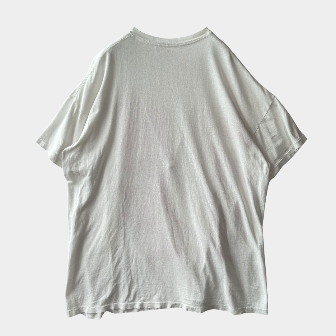 90's The PINK PANTHER ピンクパンサー キャラクターTシャツ アニメ 白(One Size)/B2150T-SO