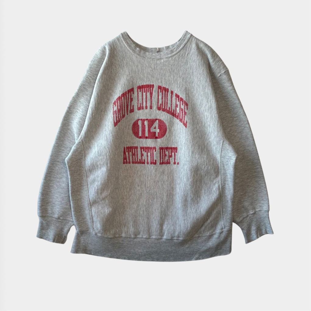 80's Champion Reverse Weave リバースウィーブ GROVE CITY COLLEGE ATHLETIC DEPT(XL)/A6023R-SO