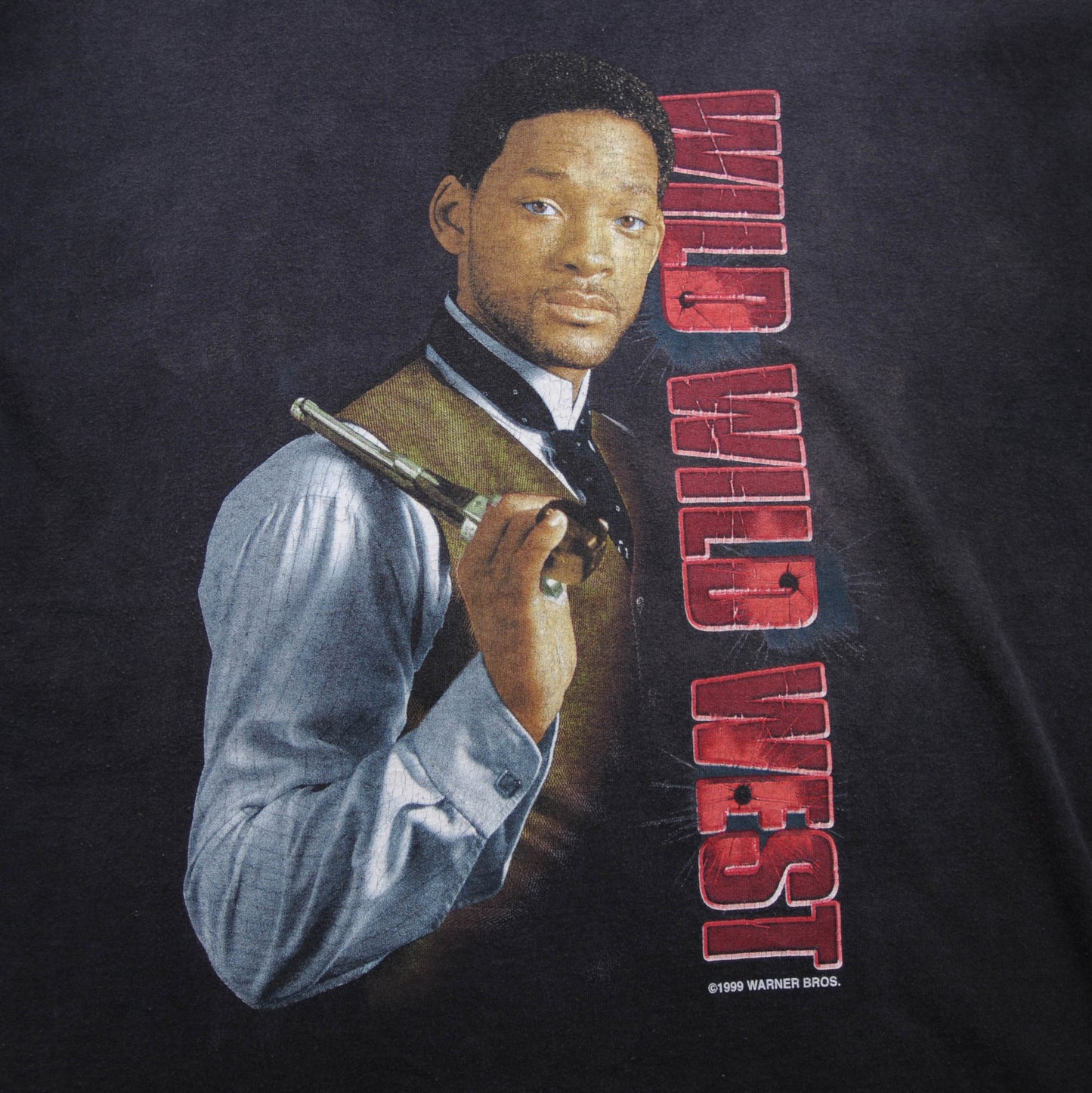 90's WILD WILD WEST ムービーT シャツ(XL)/A1735T