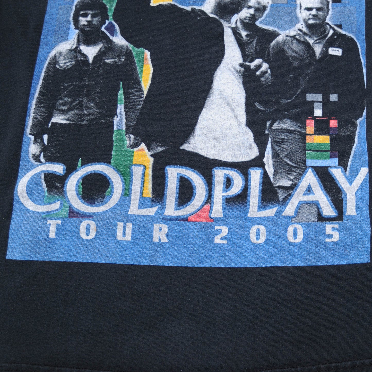 COLD PLAY 2005tour Tシャツ 黒(L)/A3588T-S