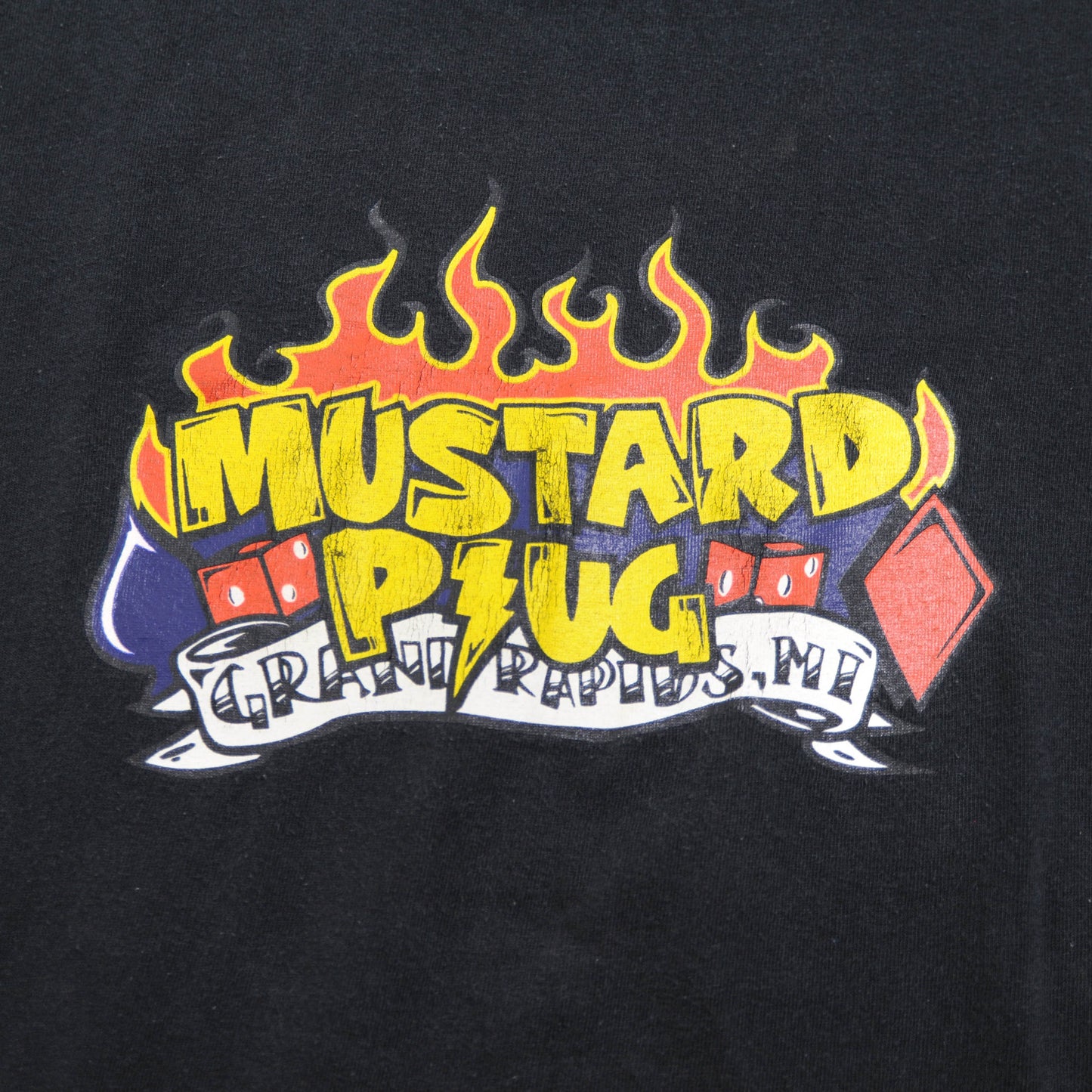 1998 Mustard Plug 日本ツアーTシャツ 黒(M)/A2744T