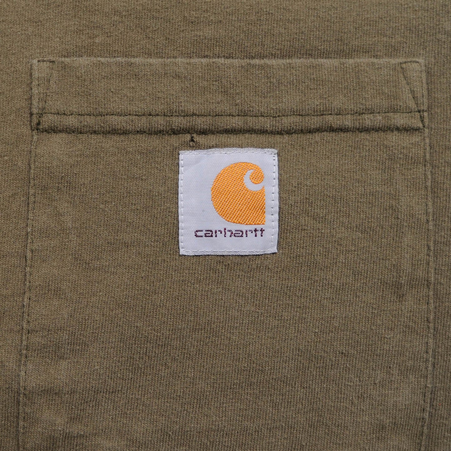 Carhartt ポケットTシャツ Original Fit アーミーグリーン(M)/A3452T-S