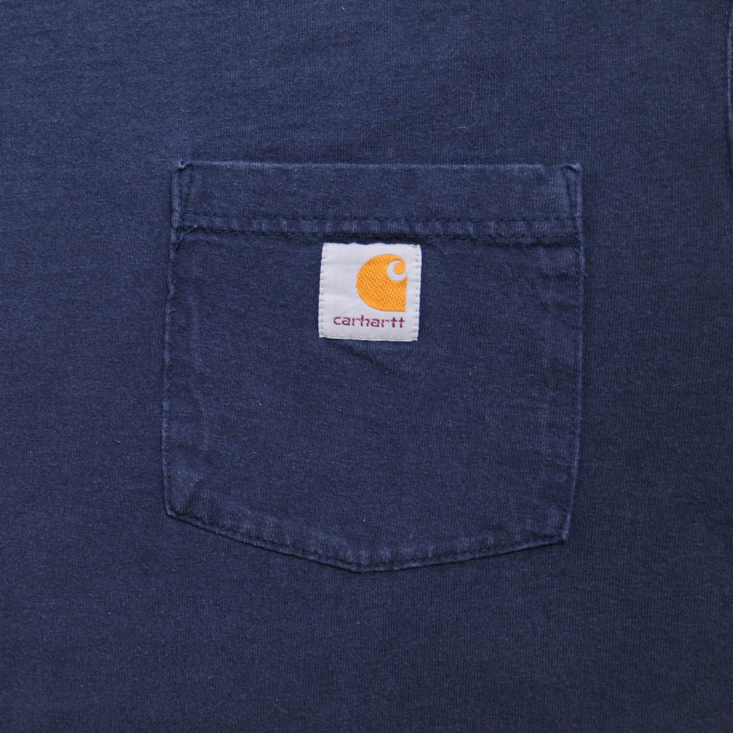 Carhartt ポケットTシャツ Original Fit 紺(M)/A3453T-S
