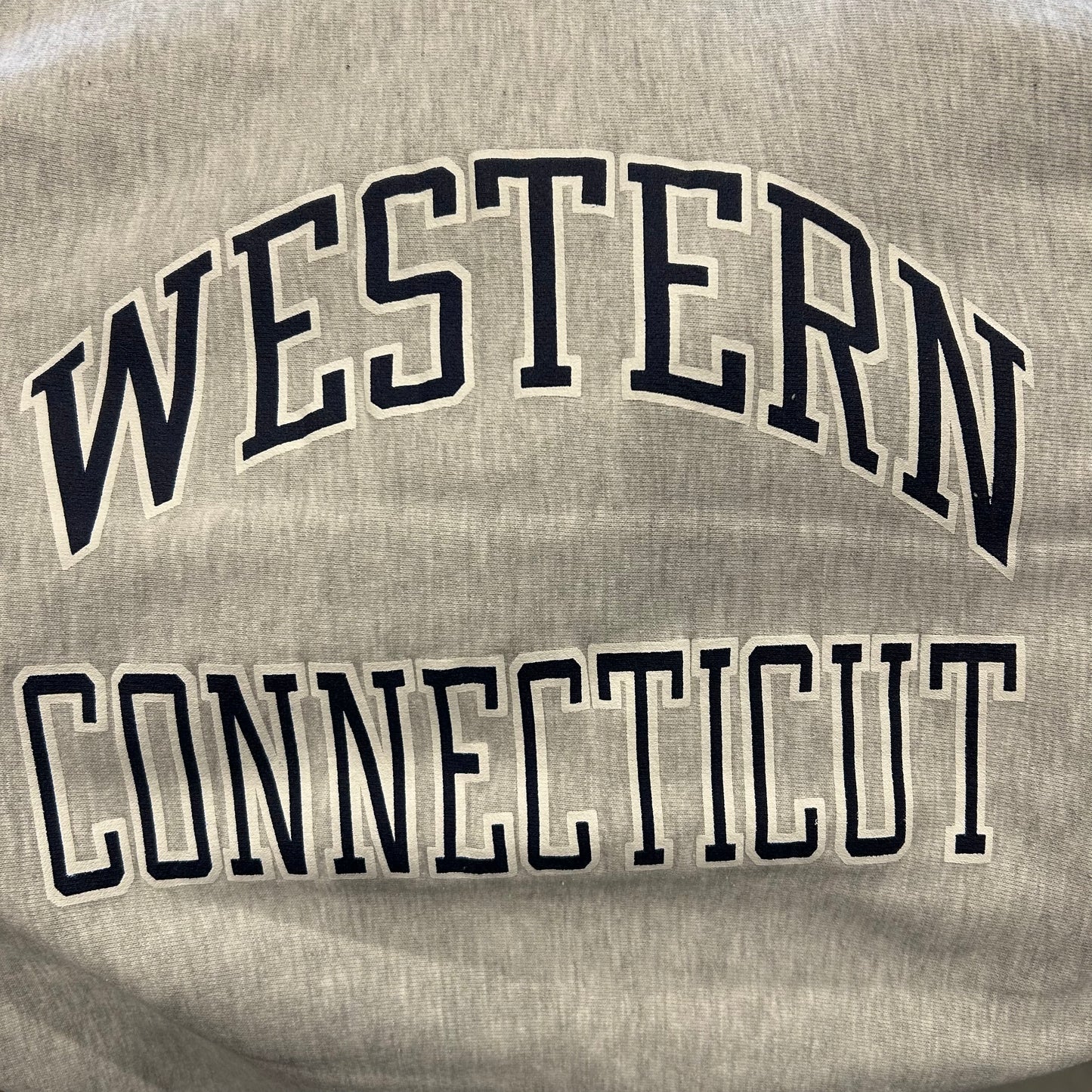 90's Champion Reverse Weave リバースウィーブ WESTERN CONNETICUT グレー(XXL)/A6022R-SO