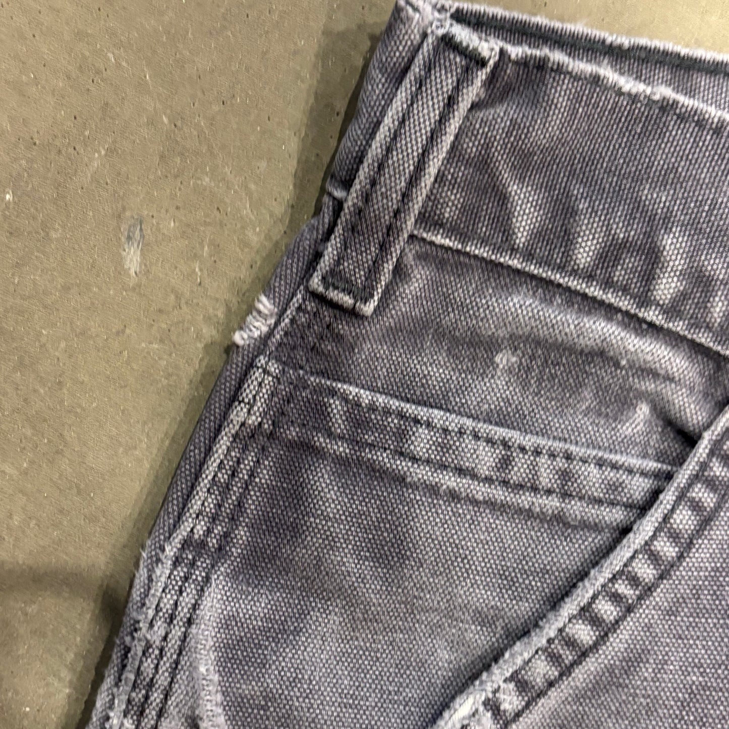 00's Carhartt カーハート ペインターパンツ グレー (34×32)/B1021P-SO