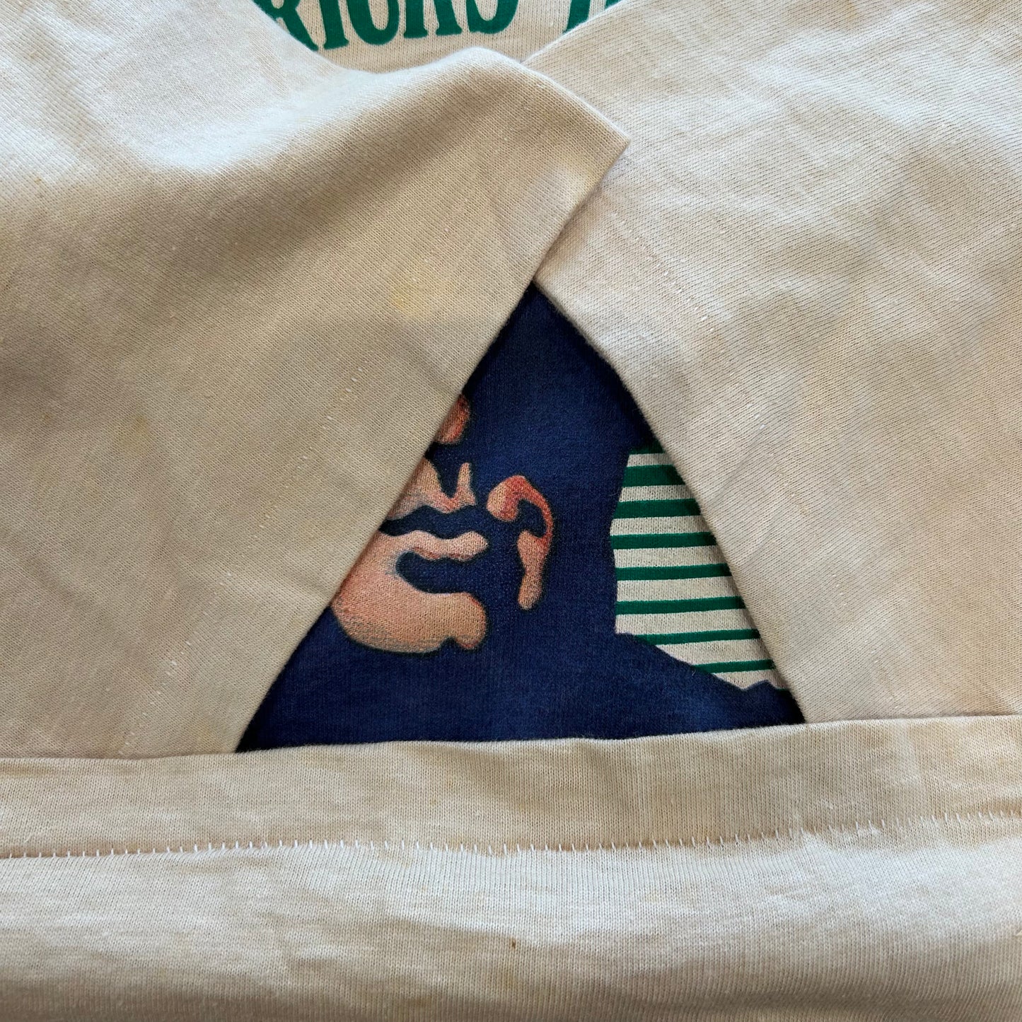 80's Hanes BENNIGAN'S レストラン 企業Tシャツ ベージュ(L)/A6910T-SO