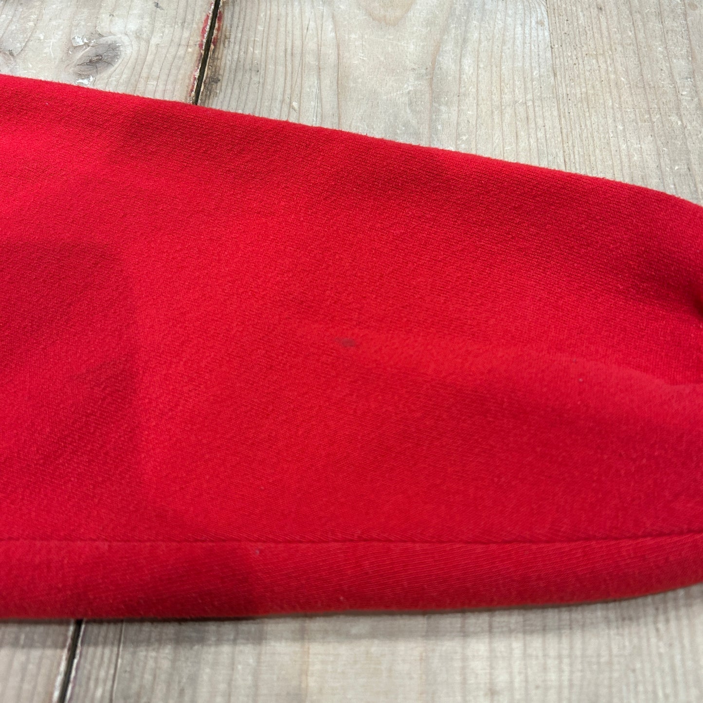 90's RUSSELL ATHLETIC "NEW MEXICO" カレッジ スウェット レッド (L)/A5609S-SO