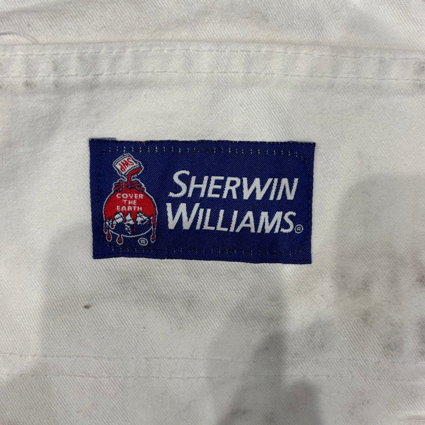 00's Dickies×Sherwin Williams ディッキーズ ペインターパンツ 白 (34×32)/A7030P-SO