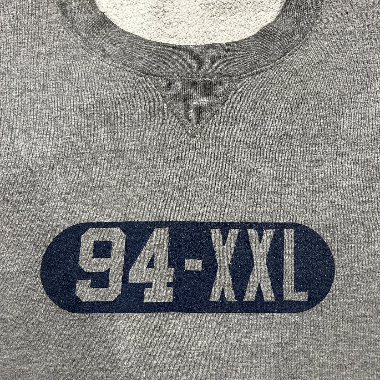 90's ~ RUSSELL ATHLETICS ”94-XXL”カレッジ スウェット グレー (不明)/A8283S-SO