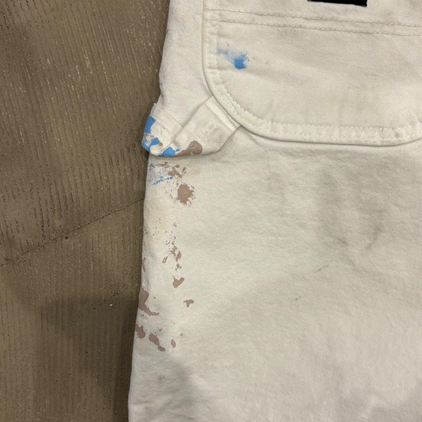 00's Dickies×Sherwin Williams ディッキーズ ペインターショーツ ハーフパンツ 白 (W36)/A7363P-SO