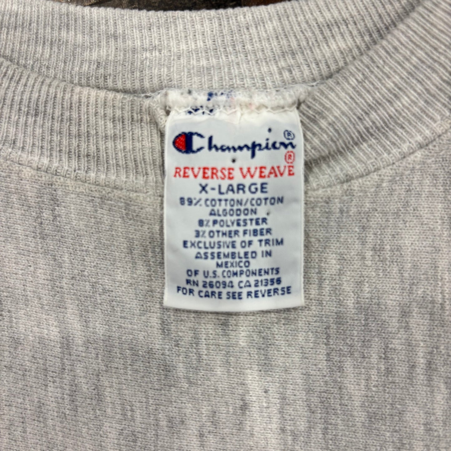 90's Campion リバースウィーブ TEXAS A&M プリント スウェット グレー XL /A5393S-SO
