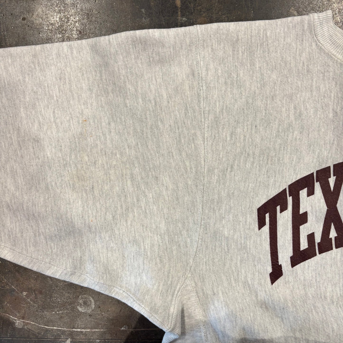 90's Campion リバースウィーブ TEXAS A&M プリント スウェット グレー XL /A5393S-SO