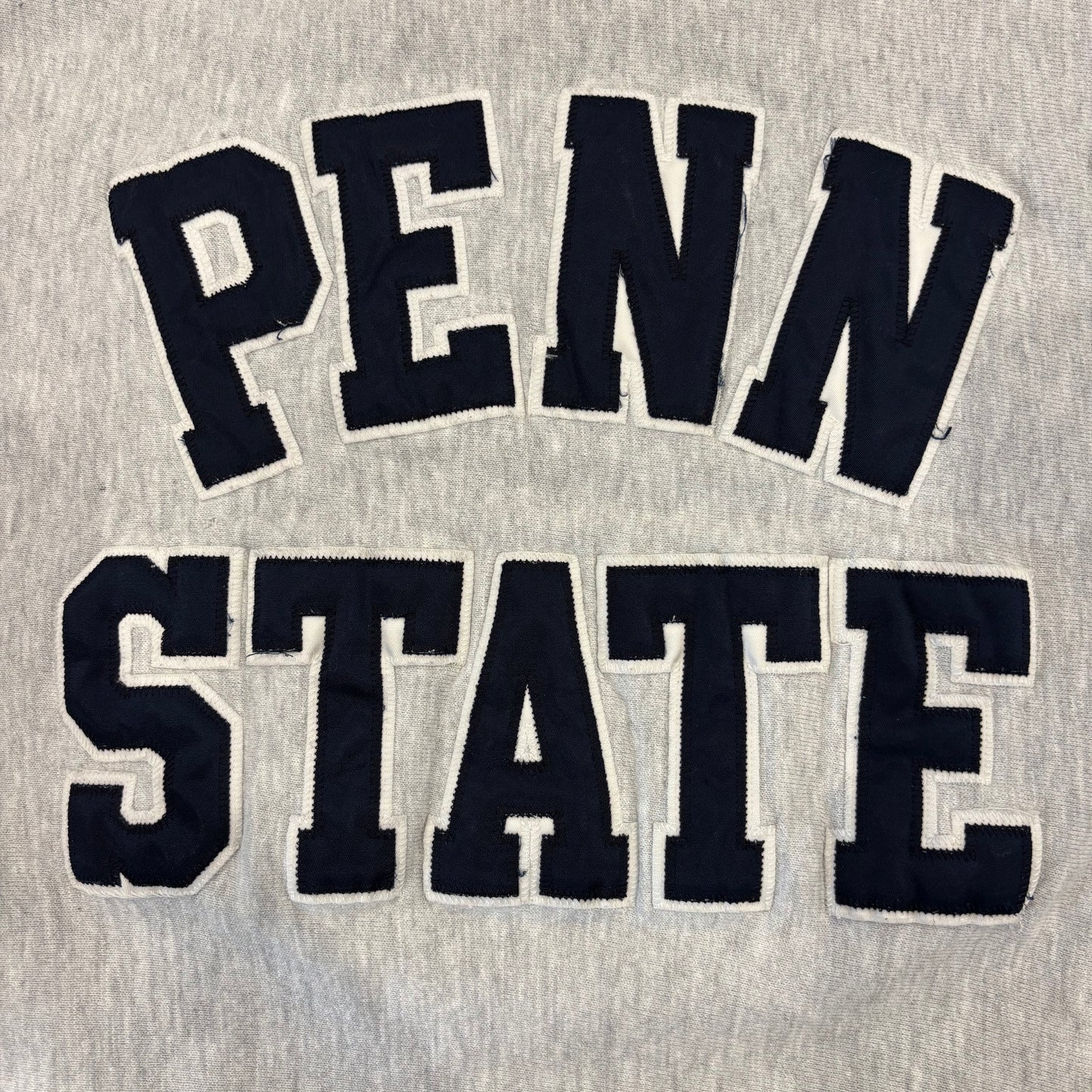 90's Campion リバースウィーブ PENN STATE ワッペン スウェット グレー 2XL /A7883S-SO