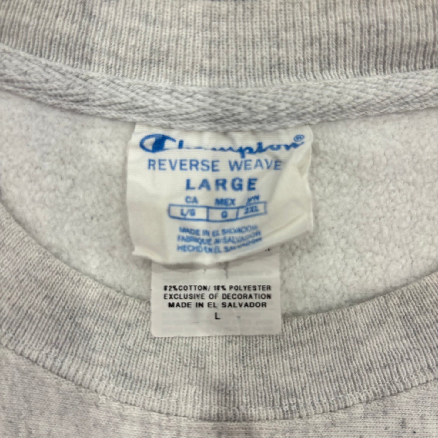 00's Campion リバースウィーブ BOSTON グレー L/A8119S-SO