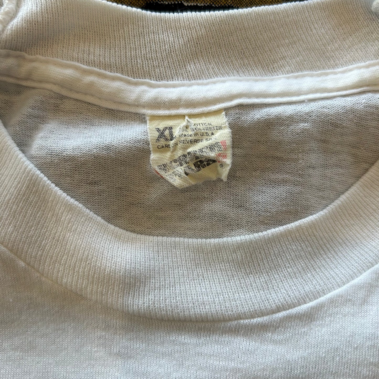 80's Screen Stars タートルズ アニメキャラクターTシャツ 白(XL)/A6913T-SO
