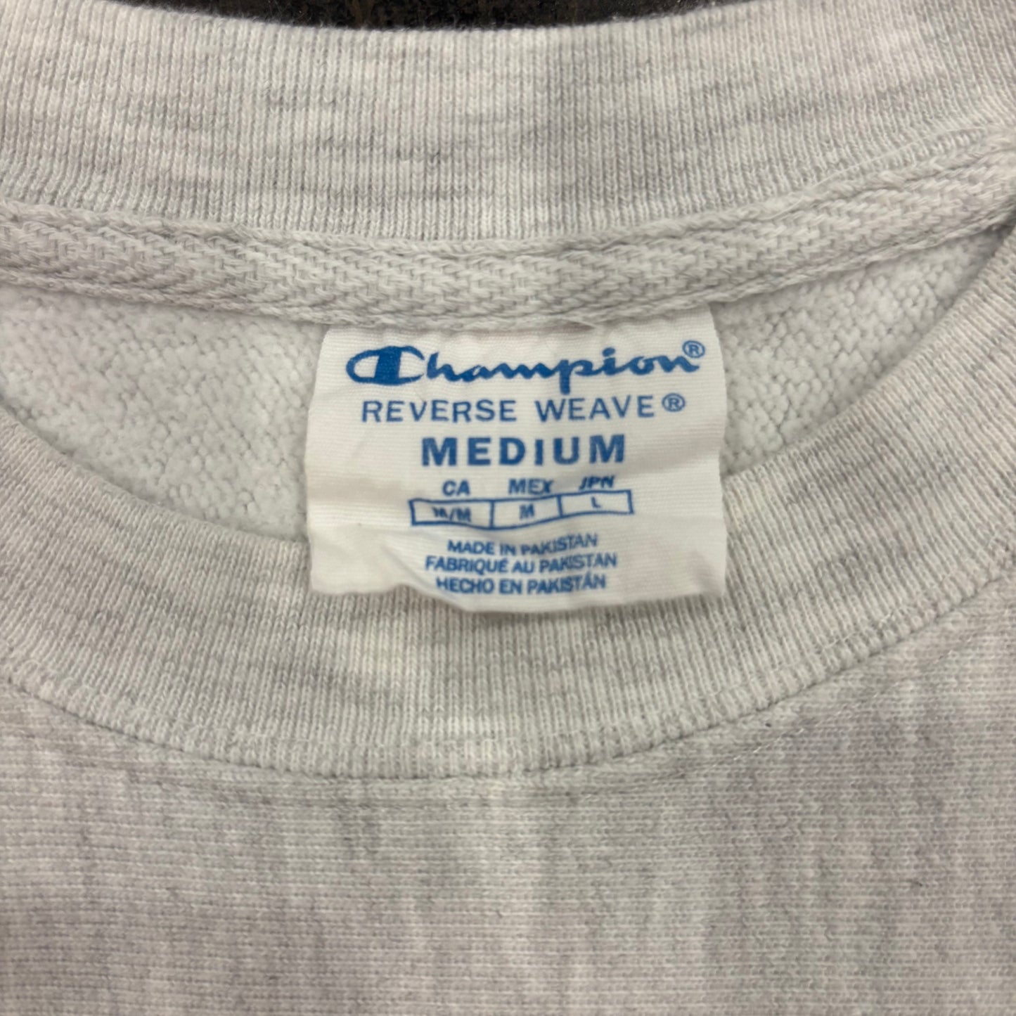 00's Campion リバースウィーブ WAKE FOREST スウェット グレー M /A8095S-SO