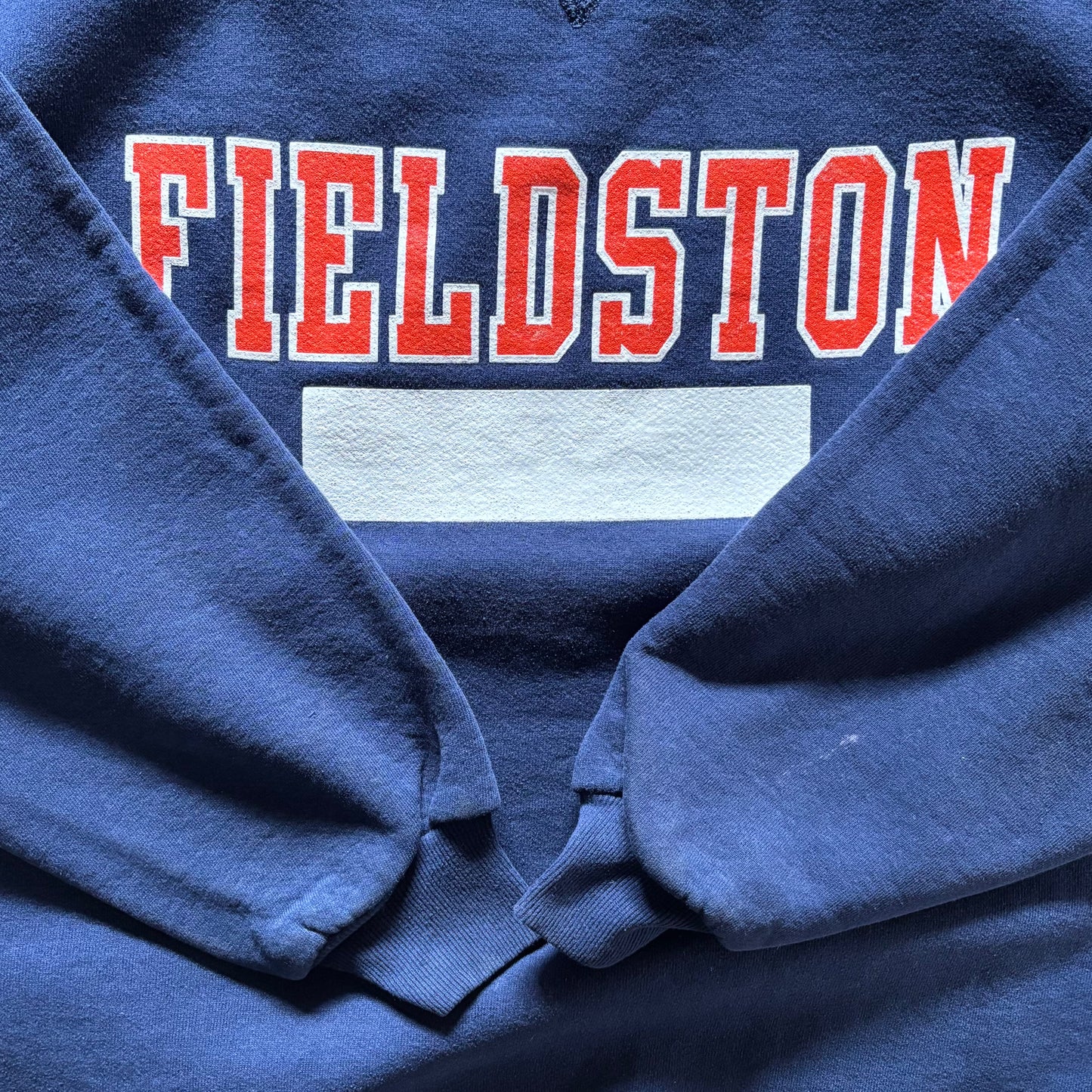 90's RUSSELL ATHLETIC ラッセル Sweat スウェット 紺 (L)/A5231S-SO