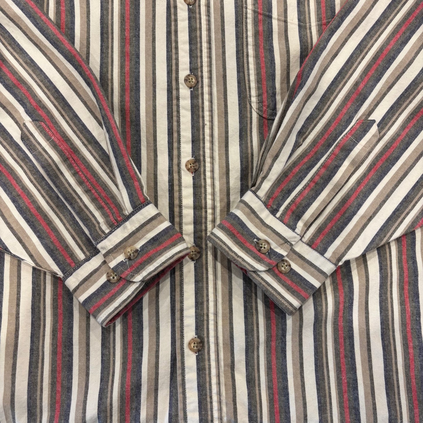 00's Carhartt ストライプシャツ マルチカラー/B0301SH-SO