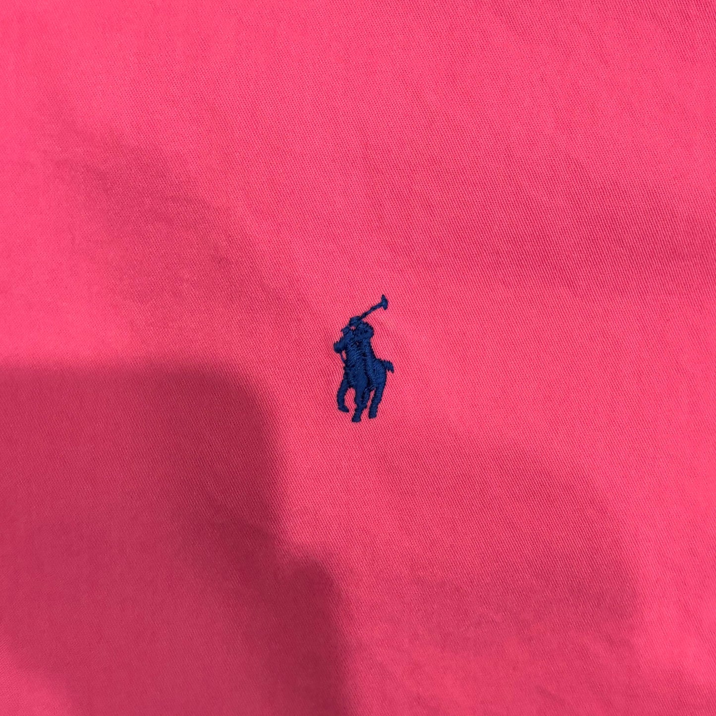 00's Ralph Lauren ラルフローレン 無地シャツ ピンク (L)/B1527S-SO